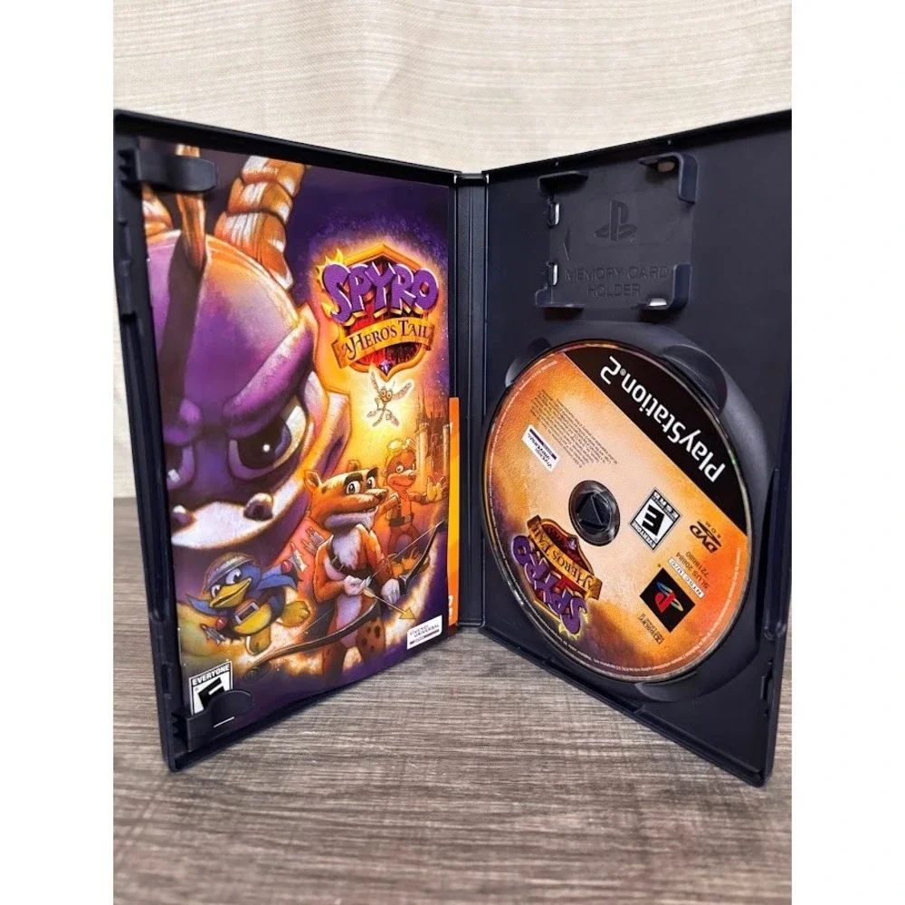 Spyro A Hero's Tail Sony PlayStation 2 PS2 2004 CIB Black Label Action Adventure